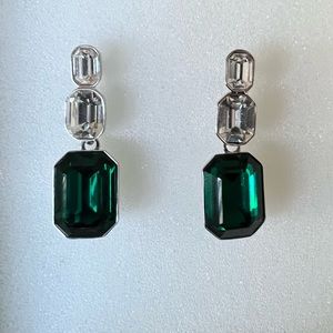 Swarovski interchangeable drop earrings